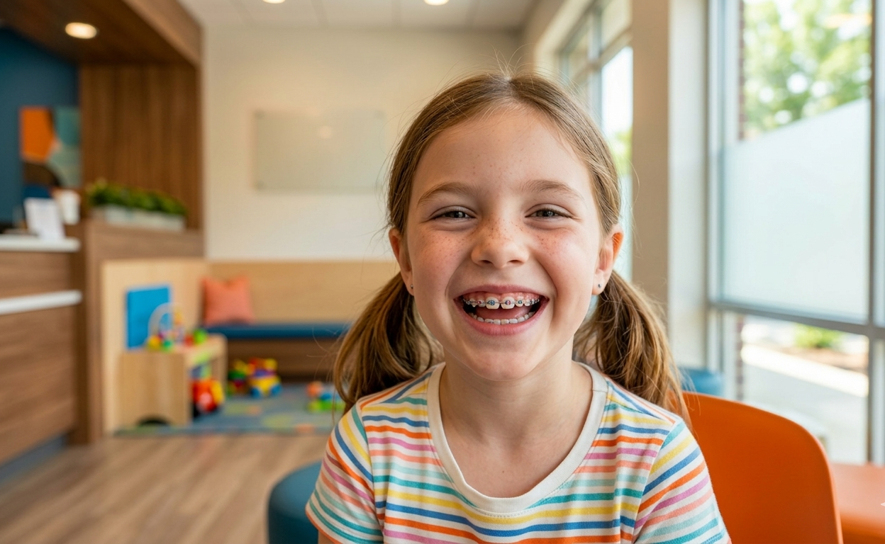 Phase 1 early orthodontic treatment in Steele Creek near Charlotte, NC, and Fort Mill, SC.